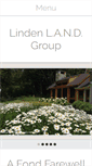 Mobile Screenshot of lindenlandgroup.com